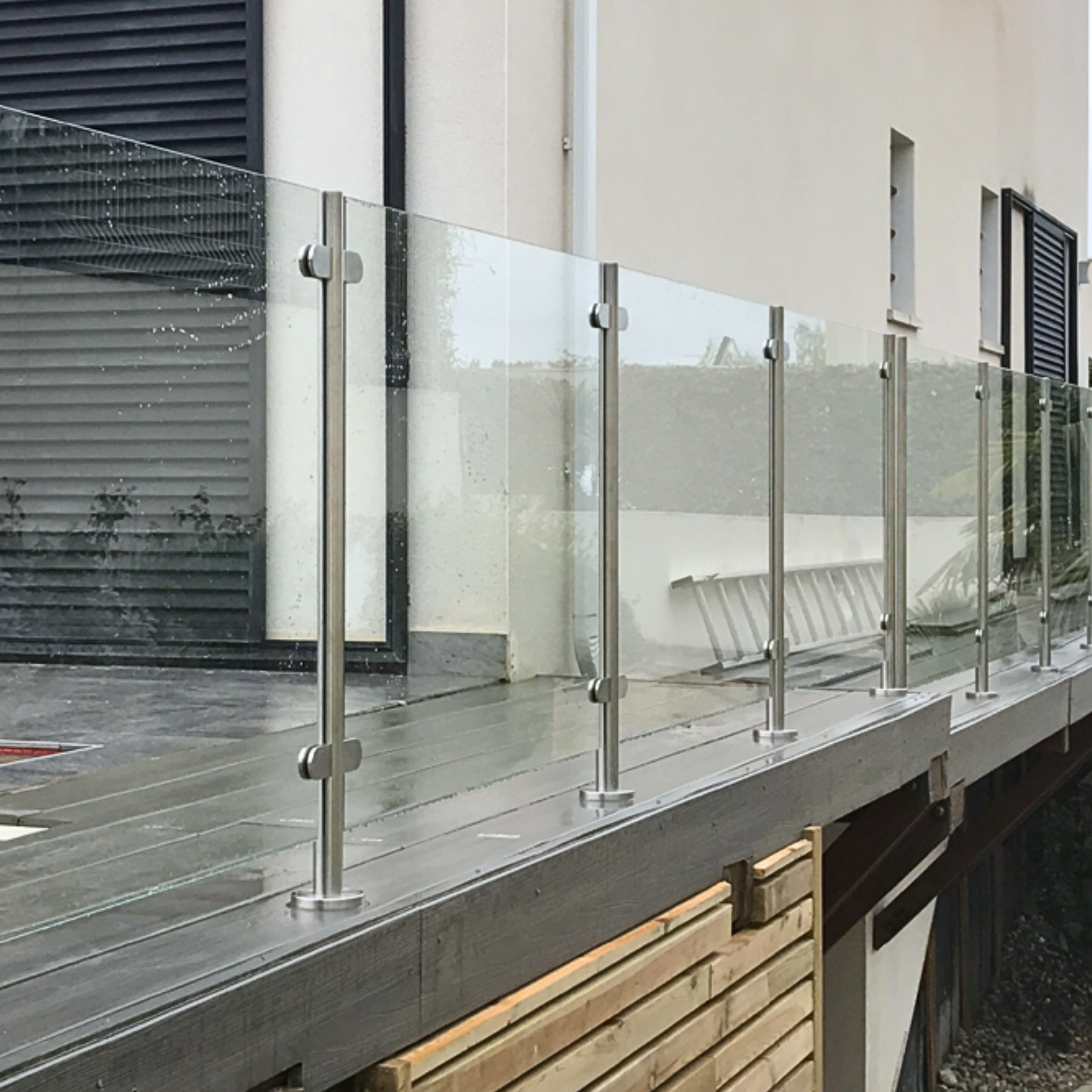 Garde Corps Poteaux sur terrasse