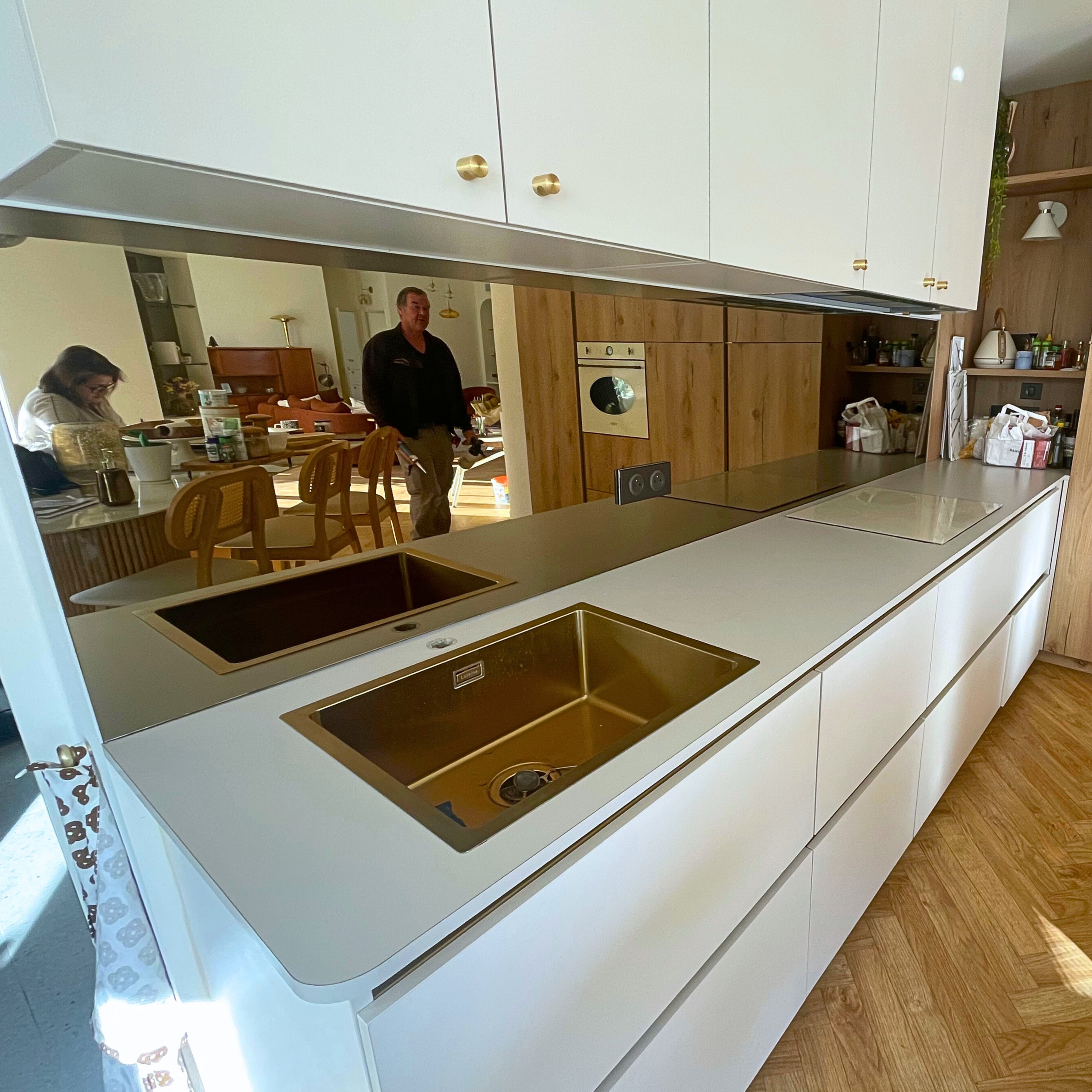 Crédence miroir